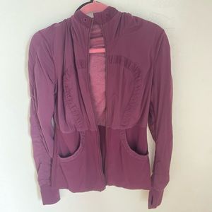 Reversible Lululemon jacket 8 purple